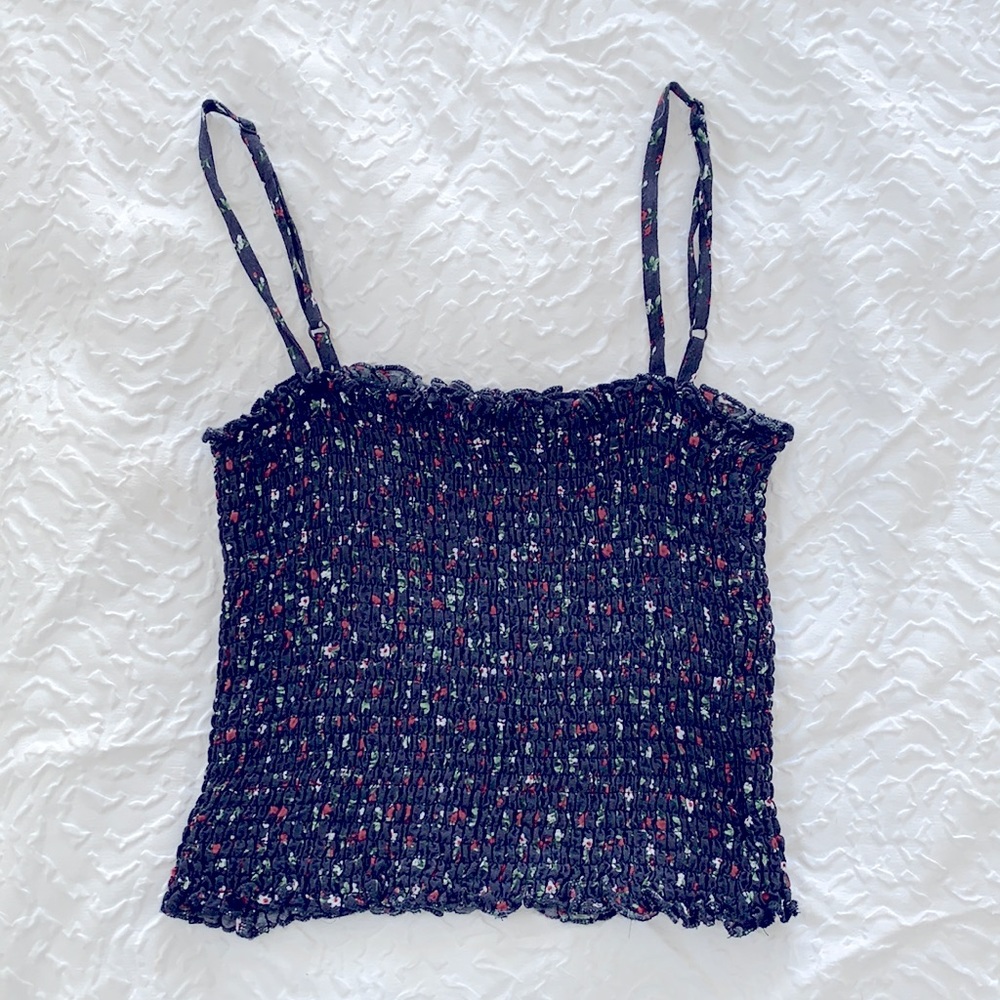 Brandy Melville Smocked Tank Top